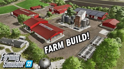 Farm Build Extended Elmcreek Ep 19 Farming Simulator 22 Youtube