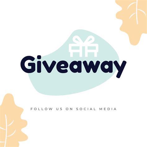 Giveaway banner design template 17636030 Vector Art at Vecteezy