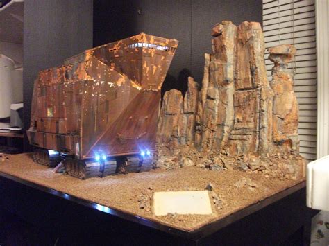 Modellours Workshop Star Wars Sandcrawler Diorama Of