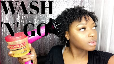 Wash N Go Eco Styler Gel Natural Hair 4a 4b 4c Youtube