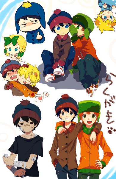 South Park Animemanga Style Fan Art From Japan