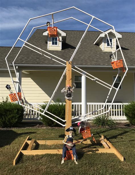 PVC Ferris Wheel Pirate Carnival Halloween | Halloween props diy