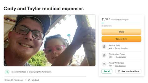 go fund me page created to help morengo ia explosion victim