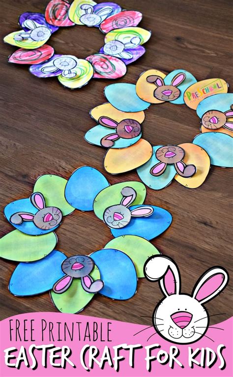FREE Printable Easter Craft for Kids - this is such a cute, easy-to ...