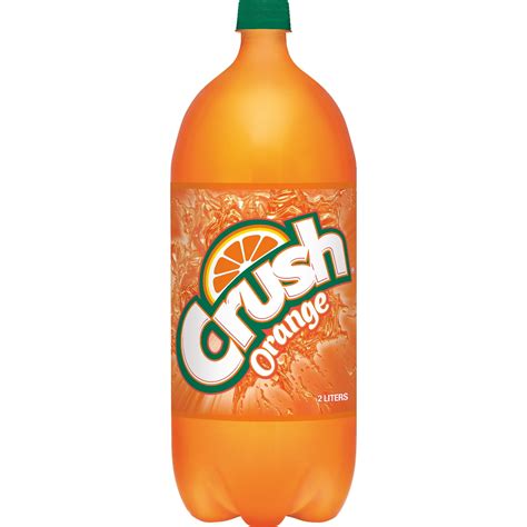 Crush Caffeine Free Orange Soda 2 L