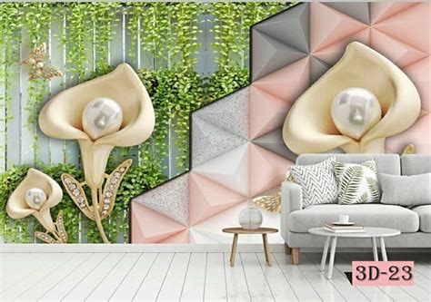 3d Floral Wallpaper At Rs 44square Feet In South 24 Parganas Id