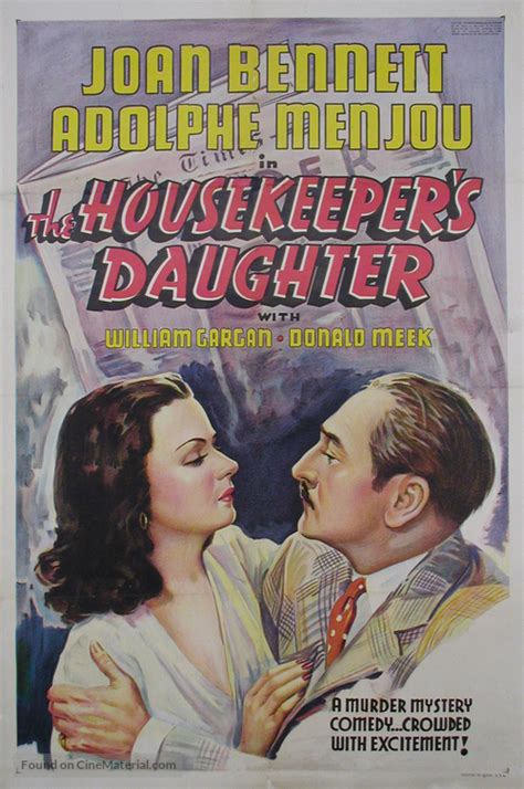The Housekeepers Daughter 1939 Movie Poster