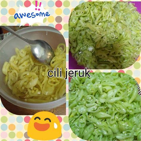 /how to make crunchy pickled green. Resepi Cili Jeruk Mudah