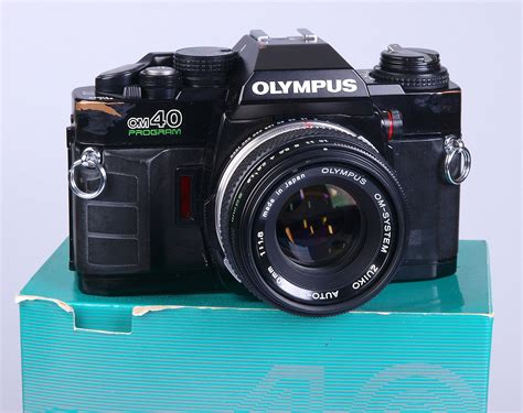 Olympus OM40 with zuiko 50mm F1.8 lens in makers box (used condition ...