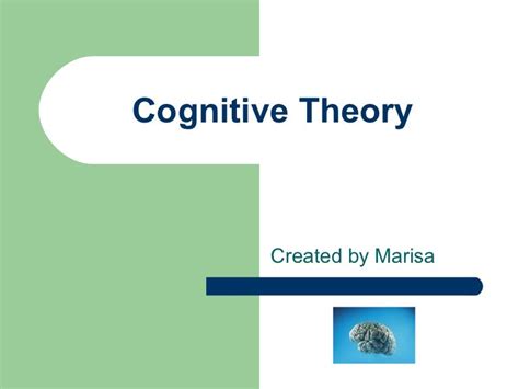 Cognitive Theory Ppt