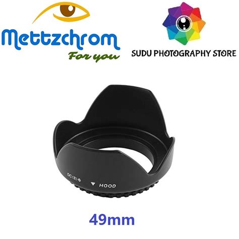 Lens Hood 49mm For Canon For Nikon For Fujifilm For Olympus Lens Hood