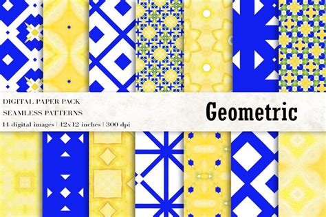 Geometric Digital Papers Geometric Seamless 906335