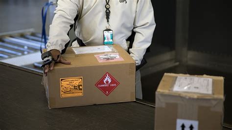 Shipping Hazardous Materials UPS United States 2022
