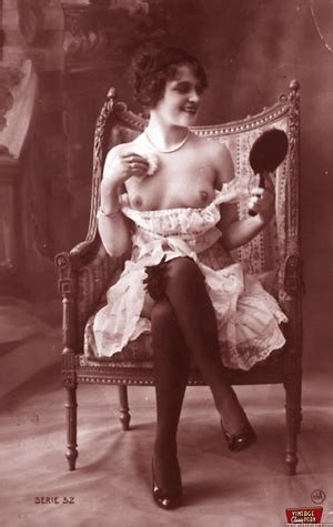 Very Horny Vintage Naked French Postcards In The Twentie Xxx Dessert
