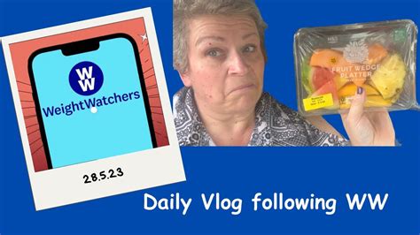Daily Vlog Following Weight Watchers 28523 Dailyvlog Losingweight