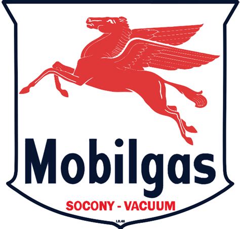 Mobil Gasoline Logo Download Png