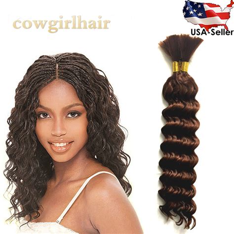 Design human hair extensions individual braids networks human hair. Deep Wave Bulk 18" - Top Quality Synthetic Braiding Hair ...
