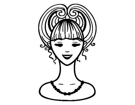 Coloring pages dresses, undoubtedly, are suitable for girls, both younger and older, because a large selection of pictures from this section includes images with both. Hairdresser #91349 (Jobs) - Printable coloring pages