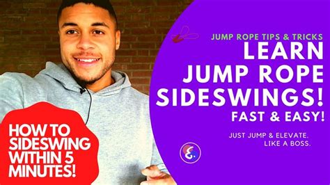 Jump Rope Side Swing Tutorial How To Master Side Swings Fast And Easy
