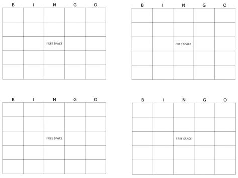 Bingo Card Template 3×5 Avery Bestawnings Throughout Blank Bingo Card