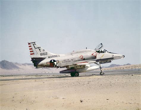 An A 4m Skyhawk Of Marine Attack Squadron Vma 211 Pictured On The