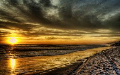 Sunset Summer Golden Oceanside Dream Sunrise Wallpapers