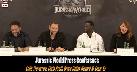 Watch The Cast Of Jurassic World At Paris Press Conference