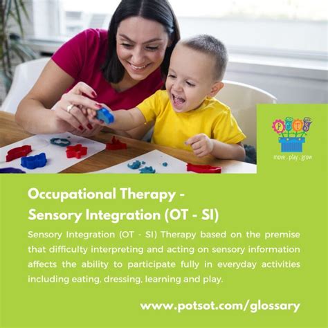 Occupational Therapy Sensory Integration Ot Si