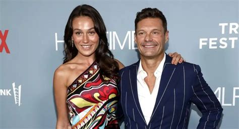 New York City Ryan Seacrest And His Girlfriend Aubrey Paige Hit The