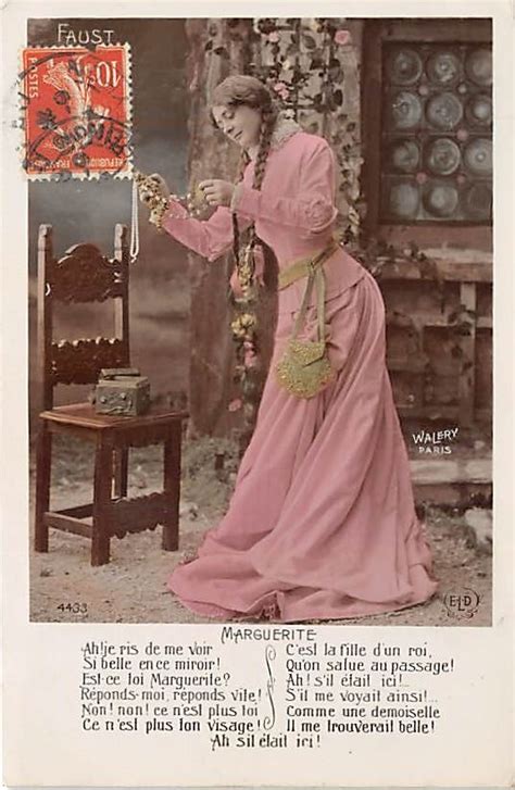 Marguerite Theater Actor Actress Postcard