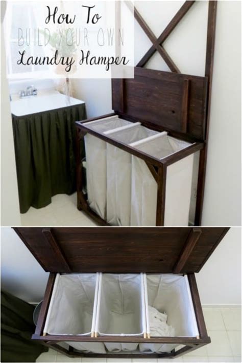 Laundry hampers can help keep dirty clothes organized and contained. Cool DIY Laundry Hamper Ideas