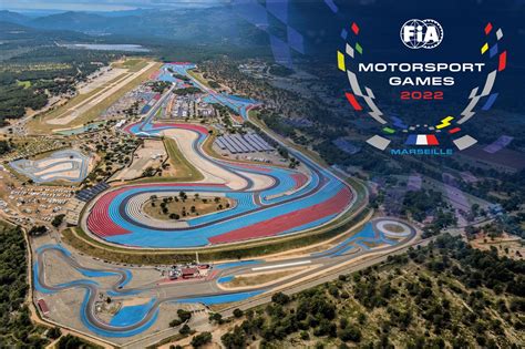 Circuit Paul Ricard To Host Events For Fia Motorsport Games