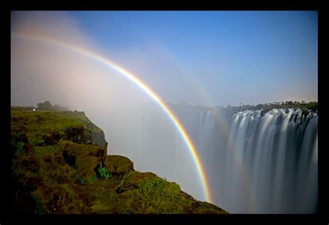 Double Moonbow At Victoria Falls Zimbabwe Photo By Michel Detay
