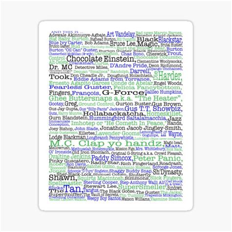 Psych Tv Show Poster Nicknames Burton Guster Sticker For Sale By