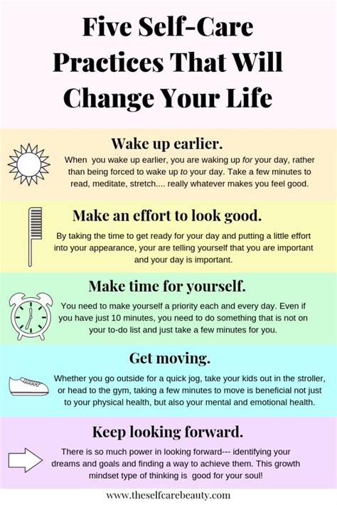 5 Self Care Practices That Will Change Your Life The Self Care Beauty