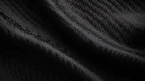 Synthetic Material Intricate Detail Of Dark Textile Pattern On Black