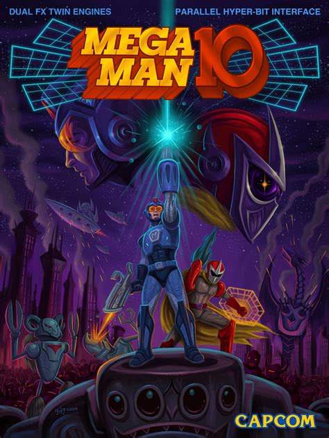 Mega Man 10 Box Art Released Elder