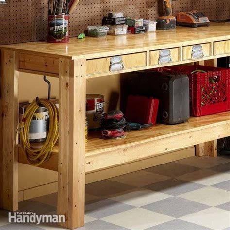 15 Free Workbench Plans And Diy Designs