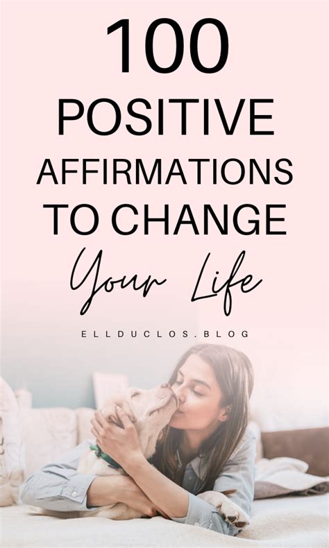 Positive Affirmations That Will Change Your Life Positive