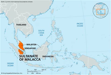 Sultanate Of Malacca Malay Dynasty Southeast Asia Trade Hub And Map