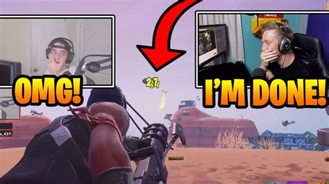 Tfue And Cloakzy Reacts To Aimbot Hacker Fortnite Funny Moments 56