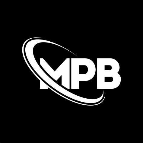 Logotipo De Mpb Letra Mpb Dise O De Logotipo De Letra Mpb Logotipo De Iniciales Mpb Vinculado