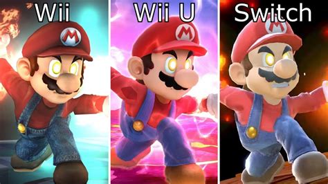 Super Smash Bros Switch Vs Wii U Vs Wii Final Smash Comparison Capcom