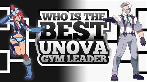 Who Is The Best Gen Gym Leader Pokemon March Madness The Unova Region YouTube