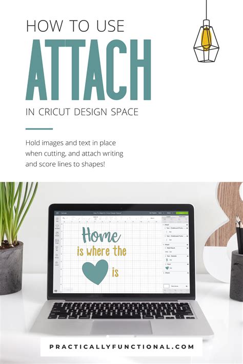 How To Attach In Cricut Design Space Cricut Design Space Basics
