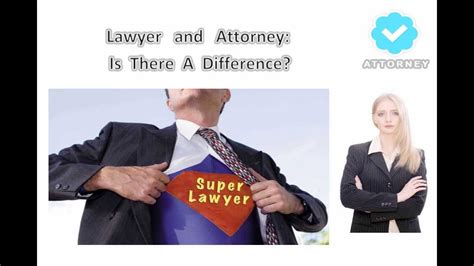 What Is The Difference In A Lawyer And An Attorney