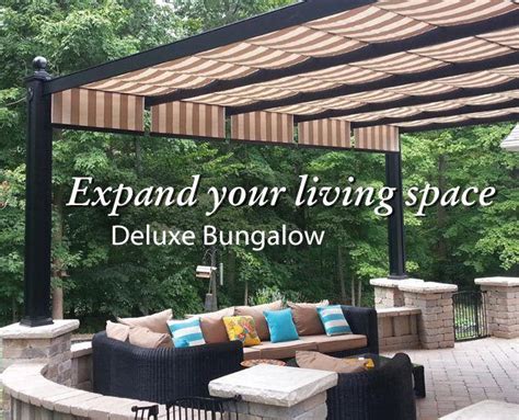 It was easy to do, and now i don't have to worry about it. Retractable Pergola Canopies & Awnings | Patio shade, Pergola, Patio