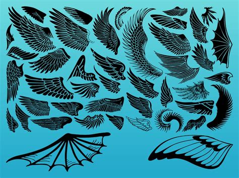 Vector Wings Vector Art And Graphics