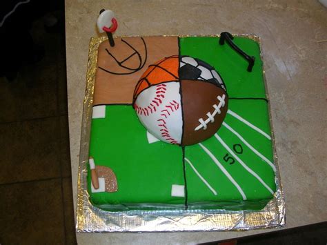 All Sports — Birthday Cakes Sports Birthday Cakes Sports Themed Cakes