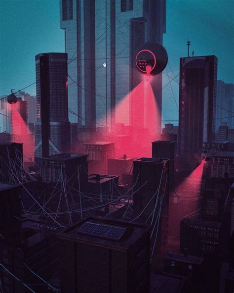 Beeple On Twitter Cyberpunk City City Tumblr Sci Fi Aesthetic